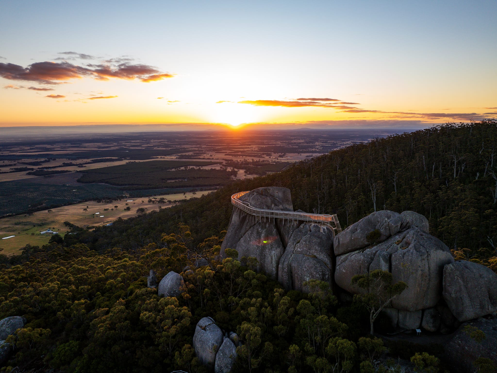 Granite Skywalk, Castle Rock, Porongurup National Park
