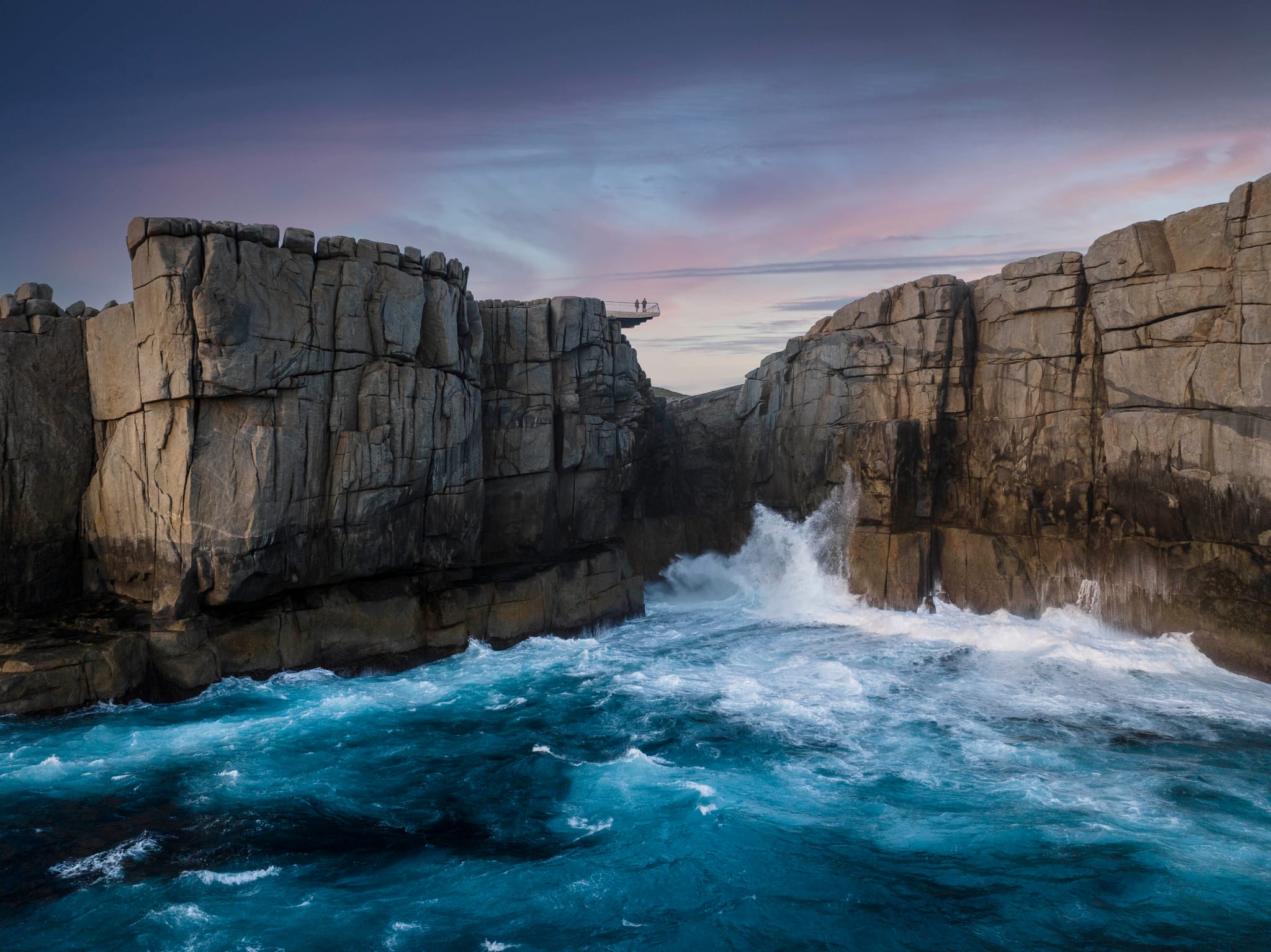 Winter at The Gap in Albany